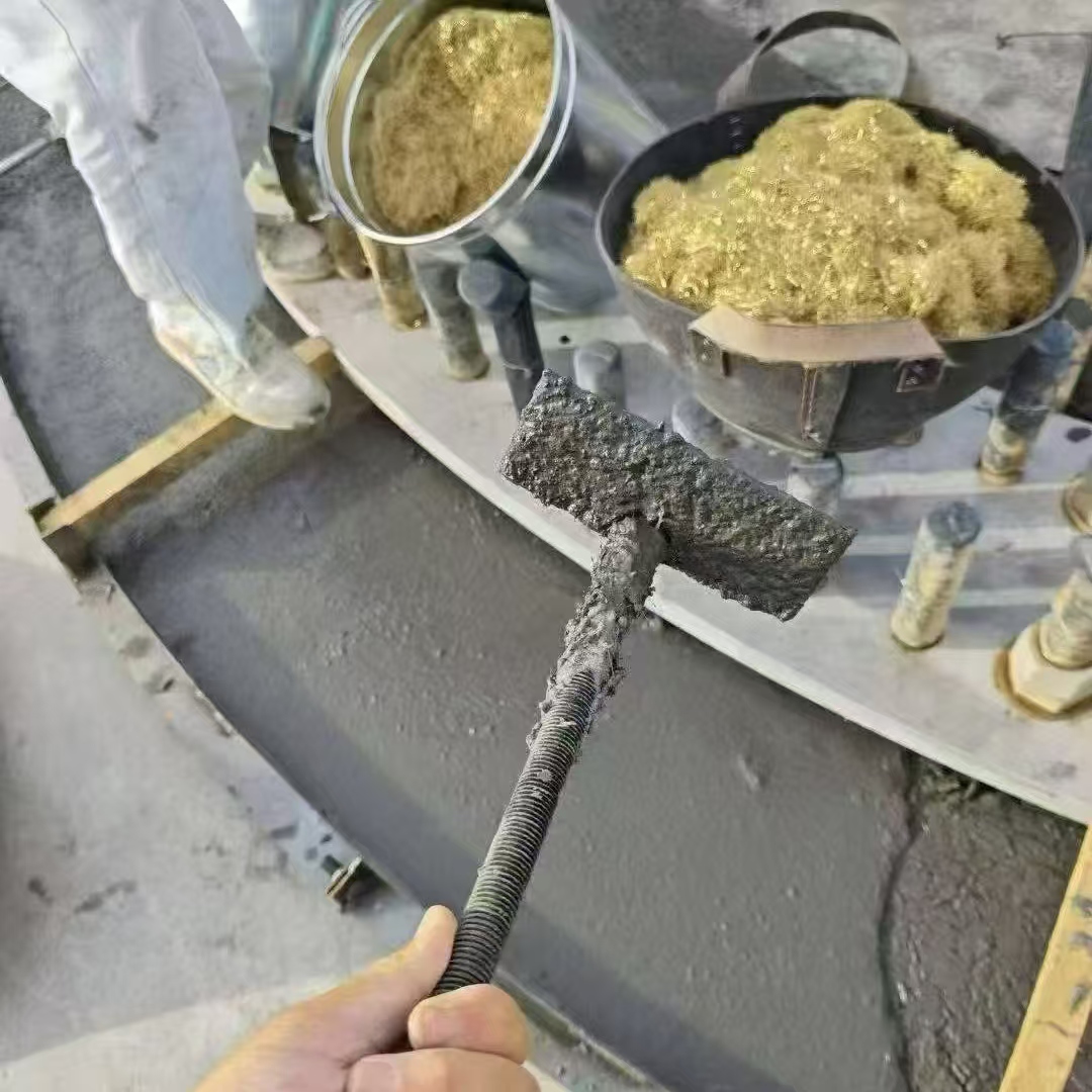 胶南C120钢纤维高强无收灌浆料 轧机压缩机汽轮机发电机锻压设备底座灌浆材料